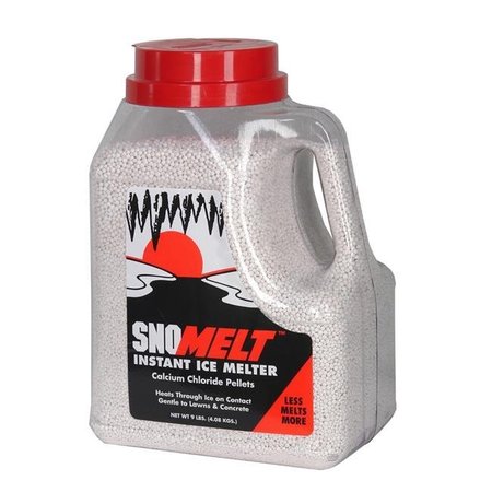 SNOMELT SnoMelt S0091J 9 lbs Calcium Chloride Pellet Jug S0091J